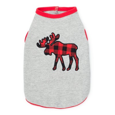 The Worthy Dog Buffalo Moose Tee - Gray - S : Target