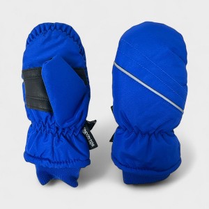 London Fog Kids Ski Mittens for Boys (4-6 Years) - Warm Winter Mittens - Insulated and Waterproof Gloves for Cold Weather - 1 of 4