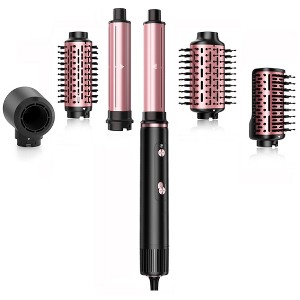 SKIMI 110,000 RPM Brushless Motor Hair Dryer Brush - 5 Muti-Styler for Fast Drying, Curling, Volumizing & Straightening | High-Speed Hot Air Brush - 1 of 4