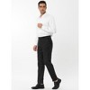 Lars Amadeus Men's Slim Fit Printed Business Dress Pants - 4 of 4