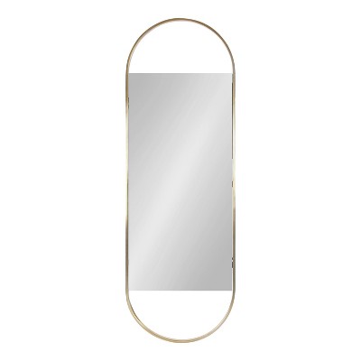 Gold Capsule Full Length Iron Wall Mirror