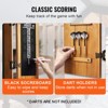 VEVOR Dartboard Cabinet, Solid Wood Dartboard Cabinet Set, Official Size Hideaway Cabinet with Socreboard and Accessories, Wood Color - 4 of 4