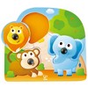 Hape: Big Nose Puzzle: Jungle - 4pc Colorful Chunky Wooden Puzzle, Age 1+ - 2 of 4