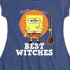 Girls' - SpongeBob SquarePants - Best Witches Fit & Flair Cap Sleeve Dress - 2 of 4