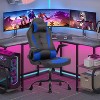 FDW PC Gaming Chair Office Chair Desk Chair with Lumbar Support Flip Up Arms Headrest - 2 of 4