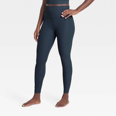 Women's Everyday Soft High-Rise Ribbed 7/8 Leggings - All In Motion™