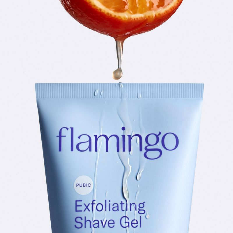 Flamingo Pubic Exfoliating Shave Gel - 5oz, 5 of 11