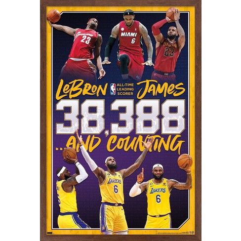 Lebron james clearance poster