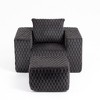 Whisen Corduroy Compression Sofa with Ottoman - 4 of 4