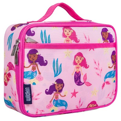 Wildkin Kids Insulated Lunch Box Bag (Pink and Gold Stars)