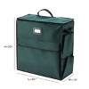 Hastings Home Gift Bag Organizer Storage Tote – Green and Black - 3 of 4