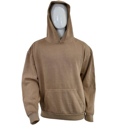 Expert Brand USA-Made Men's Oversized Heavyweight Cotton Pullover Hoodie