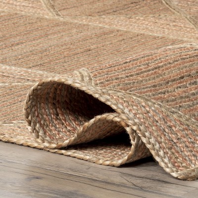 Errika 5' x 8' Natural Jute Moroccan-Inspired Area Rug