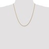 Black Bow Jewelry 1.75mm 14k Yellow Gold Solid Diamond Cut Rope Chain Necklace - 2 of 4