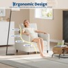 Garvee 30"x34"x32" Fabric Armchair, Single Sofa Chair, Comfy Upholstered Reading Accent Chairs for Bedroom,Living Room - 4 of 4