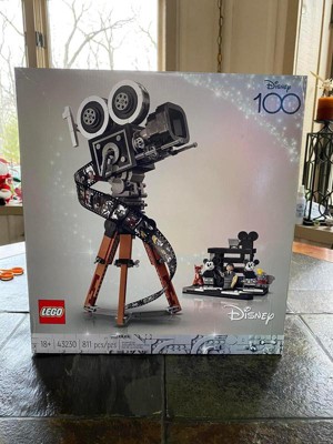 Lego Disney Walt Disney Tribute Camera 43230 Disney Fan Building Set,  Celebrate Disney 100 with a Collectible Piece Perfect for Play and Display