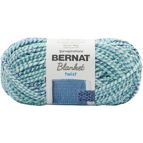 Bernat Blanket Ombre Yarn Ocean Teal Ombre