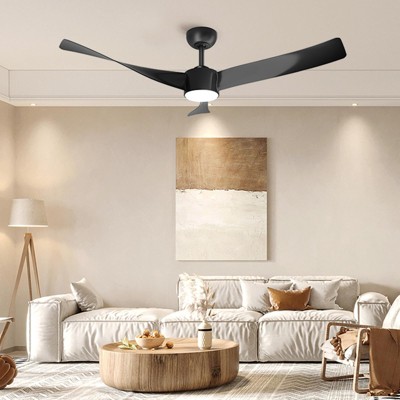 52 inch Ceiling Fan with Lights,Ceiling Fans with Remote Control 6 Speeds Reversible