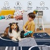 Modern Geometric Rugs, Machine Washable Low Pile Non-Slip Rugs, Modern Stain Resistant Indoor Rugs, Living Room, Bedroom - 4 of 4