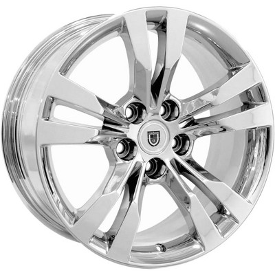 OE Wheels CA15A 18 Inch Rim Fits CTS Style 5x115 18x8.5 Chrome - Hollander 4717 (1)