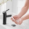 BWE Single Hole Single Handle Bathroom Faucet With Pop Up Drain - 4 of 4