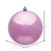 Vickerman Pink Ball Ornament - 2 of 4