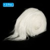Unique Bargains DIY Crafts Christmas Halloween Gnome Beard Fluffy Plush Artificial Fur Ribbon - 3 of 4