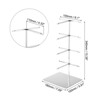 Unique Bargains Stainless Steel Durable Space-Saving Eyewear Display Sunglasses Display Stand - 2 of 3