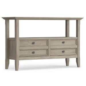 48" Normandy Medium Storage Cabinet Hickory - WyndenHall - 1 of 4