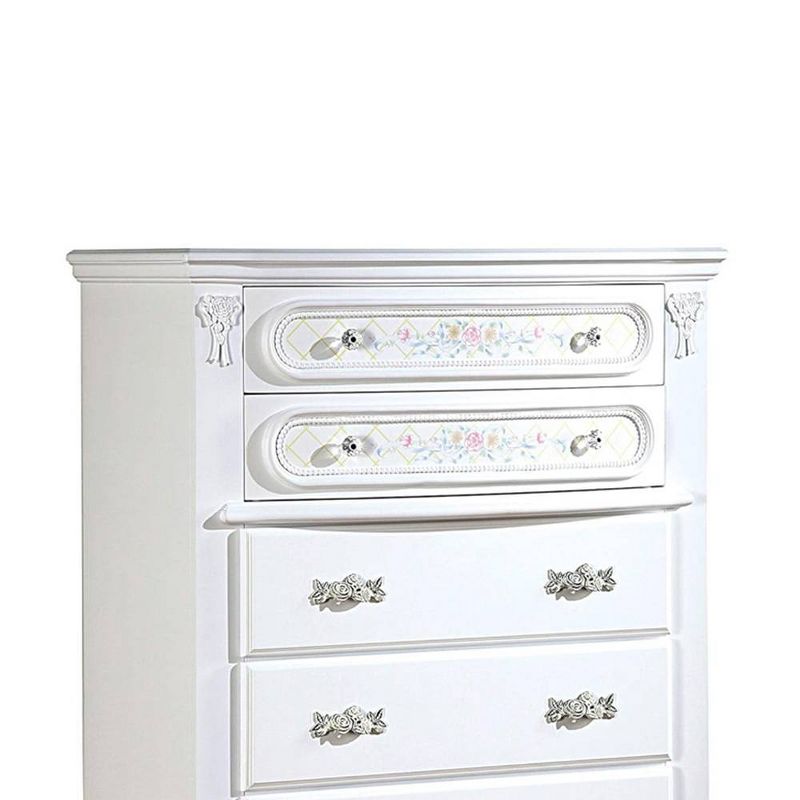 36&#34; Flora Decorative Storage Drawer White Finish - Acme Furniture, 3 of 8
