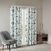 MAYEERTY Jacquard Printed Room Darkening Curtain Panel for Bedroom - 2 of 4
