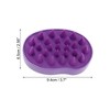 Unique Bargains Hair Shampoo Brush 3.7"x2.56"x2.68" 1 Pc - 3 of 4