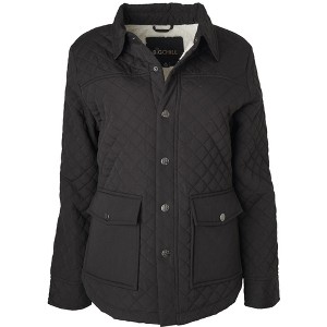 Big Chill Women's Sueded Micro Fiber Quilted Jacket - 1 of 1