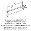 Amerock Balata Pull for Cabinets, Drawers, and Furniture - 3 of 4