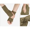 INSPIRE CHIC Women's Knitted Fingerless Arm Warmers 1 Pair - 3 of 4