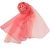 INSPIRE CHIC Women Long Chiffon Light Silky Gradient Color Shawl Wrap Scarf - 2 of 4