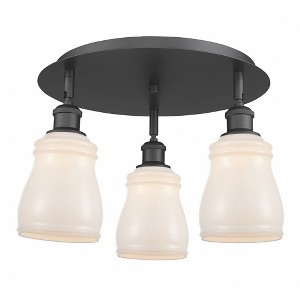 Ellery - 3 Light Flush Mount In Nautical Style-9.5 Inches Tall and 16.5 Inches Wide - 1 of 1