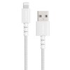 Anker 3' Braided Lightning to USB-A Charging Cable - White - 2 of 4