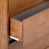 Max & Lily Solid Wood Scandinavian 3-Drawer Dresser - 3 of 4