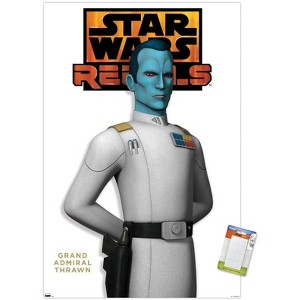 Trends International Star Wars: Rebels - Grand Admiral Thrawn Feature Series Unframed Wall Poster Prints - 1 of 4