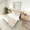 Plank+Beam Duo Solid Wood King Bed Frame with Panel Headboard , No Box Spring Needed - 4 of 4