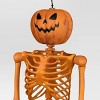 60" Poseable Lifesize Pumpkin Skeleton Halloween Decorative Prop Orange - Hyde and EEK! Boutique™ - 3 of 3