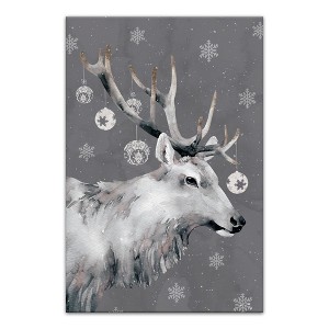 Creative Products Christmas Reindeer 20 x 30 Canvas Wall Art - 1 of 4