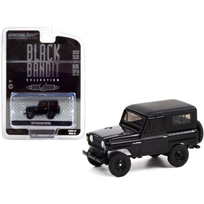 1970 Nissan Patrol "Black Bandit" Series 25 1/64 Diecast Model Car by Greenlight