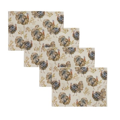 Split P Turkey Day Placemat Set of 4