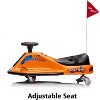 24V Electric Drifting Go Kart for Kids, Ride-On Drift Car with 360° Spin, Dual Speed Modes, Music & LED Lights, Safe Drift Kart Toy for Ages 3-8 - 4 of 4