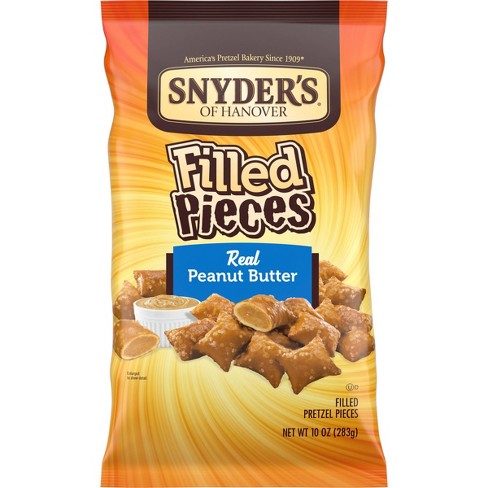 Snyder's of Hanover Peanut Butter Filled Pretzel Pieces - 10oz - image 1 of 4