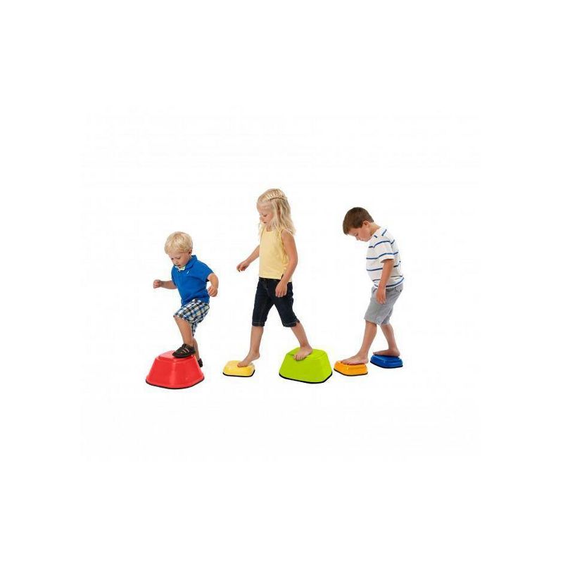 Playzone-Fit Set of 5 Balance Stepping Stones for Active Play, 3 of 12