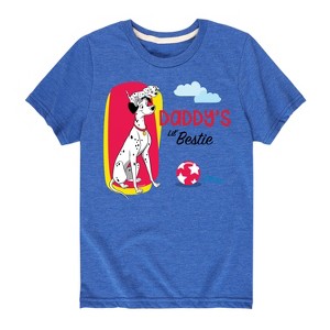 Boys' - 101 Dalmatians - Daddy's Lil Bestie Short Sleeve Graphic T-Shirt - 1 of 4