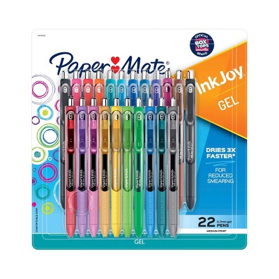 giant pack of gel pens